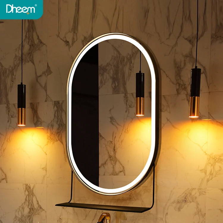 Illuminated Decorative Vanity Wall LED Bathroom Mirror with