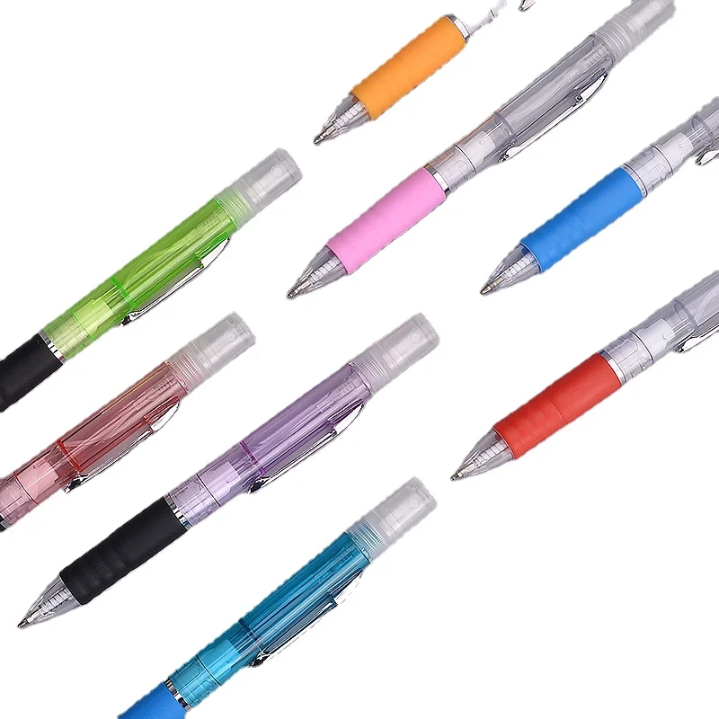 Пластиковый распылитель спирта шариковая ручка дезинфицирующее средство спрей ручка