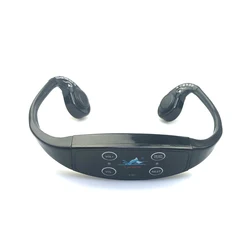 Beginner Swim Training H903 Waterproof Bone Conduction Headset Wireless 7 channel 300 meters Receiving Range Swimming Headphones