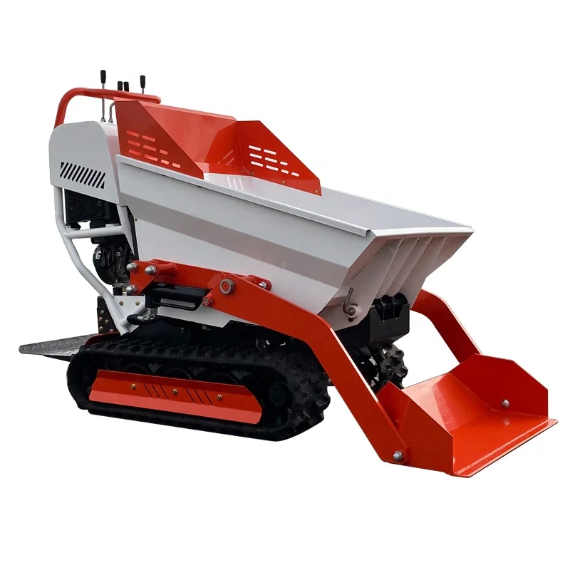Оптовая продажа небольшой гусеничный мини-самосвал Minidumper 500 кг нагрузки мощность курган