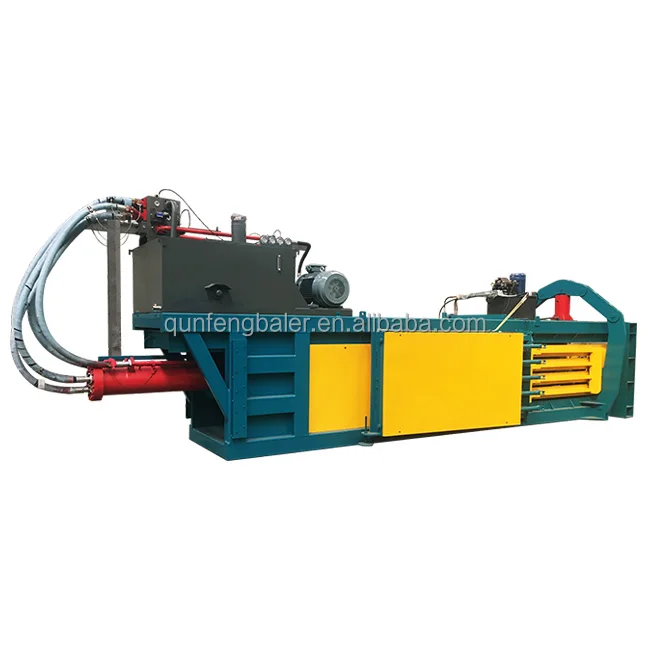 Qunfeng brand 850 straw cotton square baler hay compressor carton compression baler price