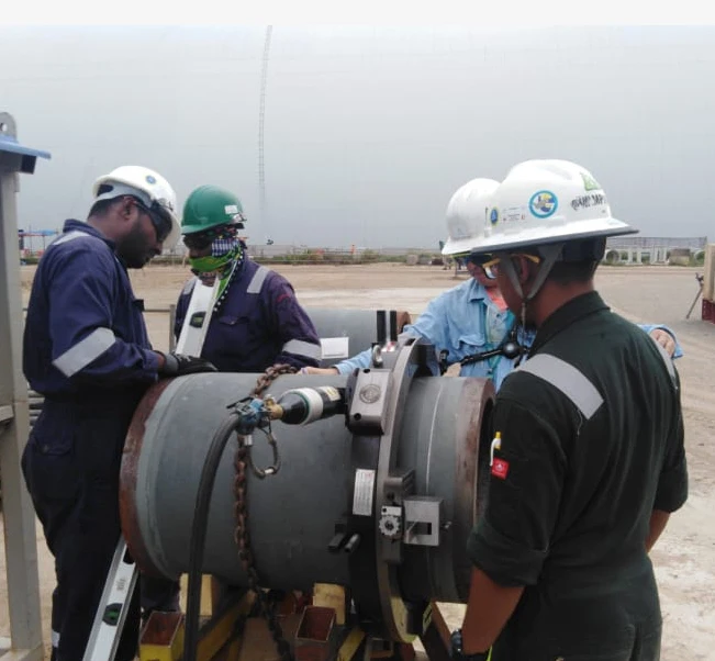 Heavy Duty Pipe Facing Beveling Chamfering Cutting Machine Cold Cutter