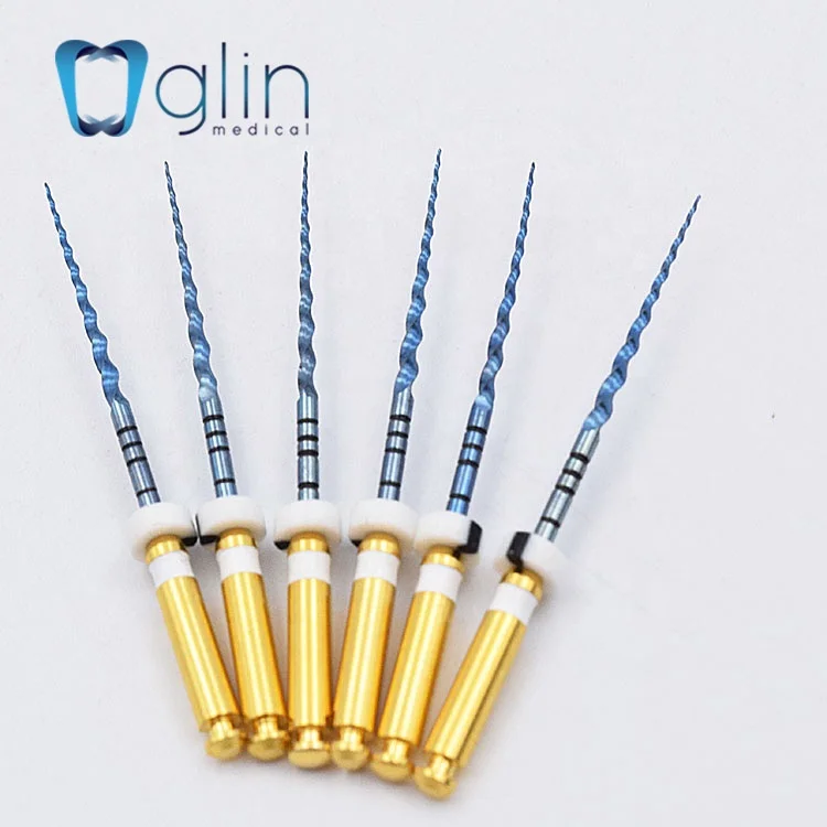 Glin High Quality Super Blue Rotary Endo Files Endodontic Instrument