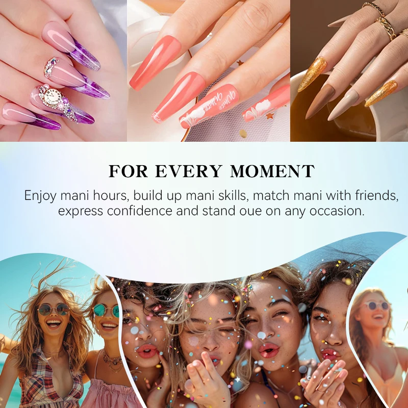 BLUEKINS Hema Free cheap lasting long color cover nude nail gel polish non toxic organic 3 IN 1 uv gel nail polish