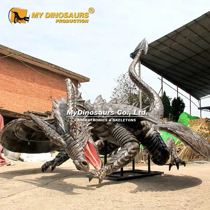 Уличное украшение My Dino XJ109 стекловолоконная скульптура с большим