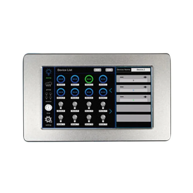 Контроллер светодиодного освещения для проточной воды DMX 12 В 7 А контроллер с сенсорной панелью DMX512 прожектора