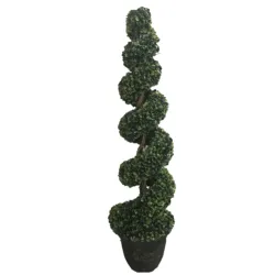 High Quality Custom Artificial Topiary Trees Artificial Boxwood Spiral Tree
