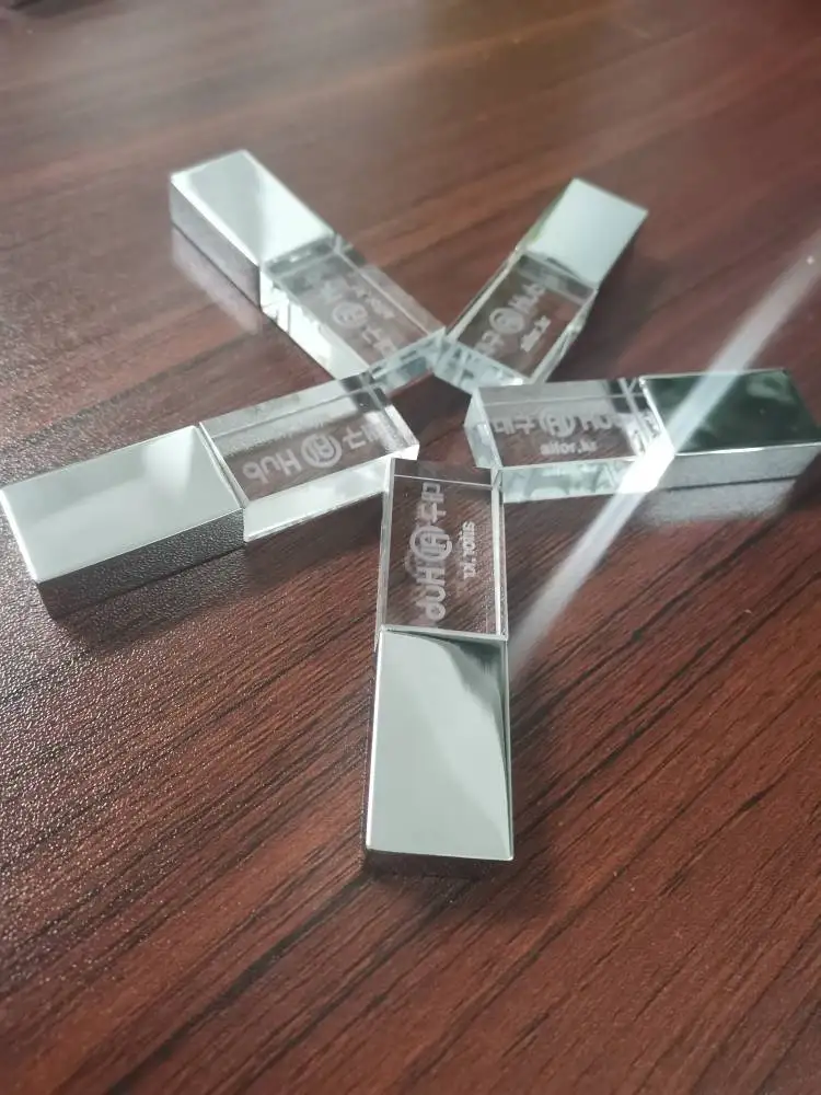 Hot Sale Wedding Gifts Crystal USB Stick 8GB 16GB 32GB 64GB Pen Drive 2.0 USB Flash Drive Custom Logo Pendrive