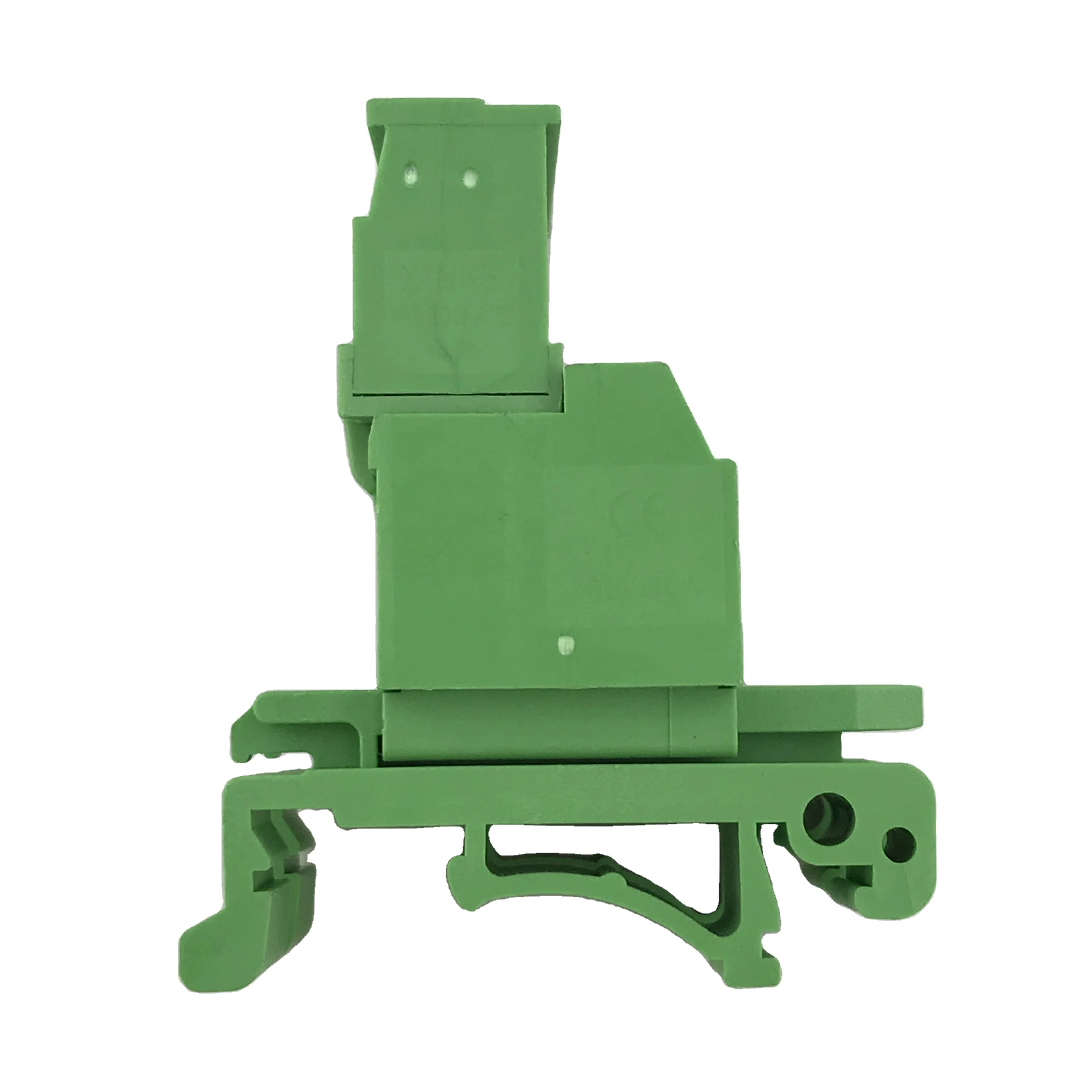 35mm Din rail mounted type 10A 5.08mm pitch Pluggable wire to wire terminal block