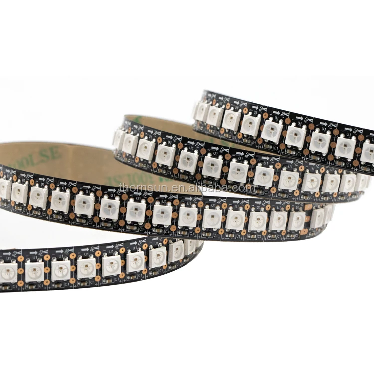 Многоцветная светодиодная лента SK6812 ws2812b rgb 5050 программируемая Светодиодная лампа