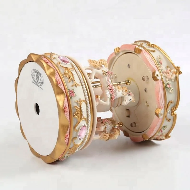 Latest Gift Items Carousel Music Box With Light