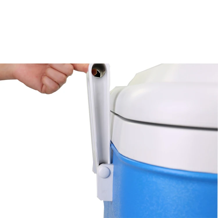 80L Cooler Portable Outdoor Camping BBQ Table Beer Wine Beverage Storage Container Push Handle Stainless Steel Bayonets