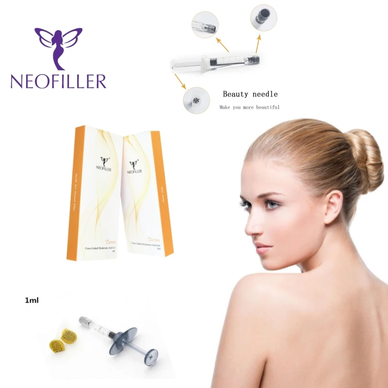 hialuronics acid  facial 1ml 2ml hyaluronic hialuronics acid dermal filler gel face ha lip injections for skin