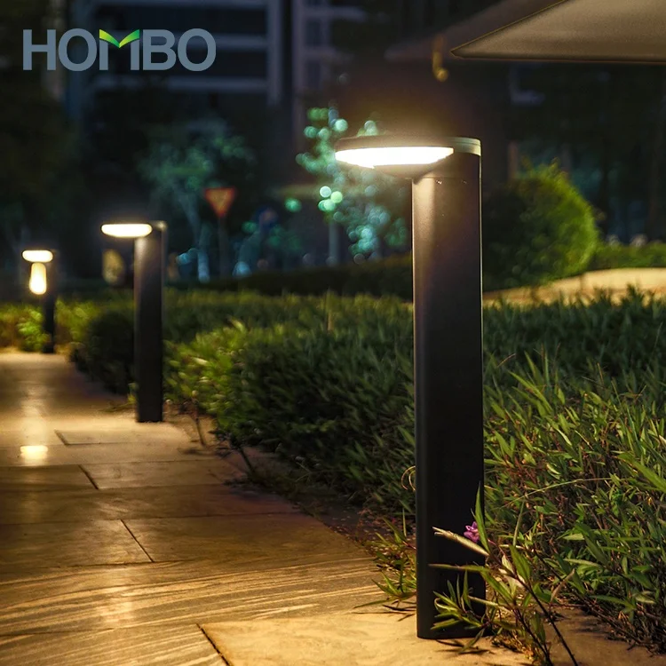HOMBO High Lumen Outdoor Park Garden Courtyard Decoration IP65 Waterproof 5W Led Solar Lawn Light
