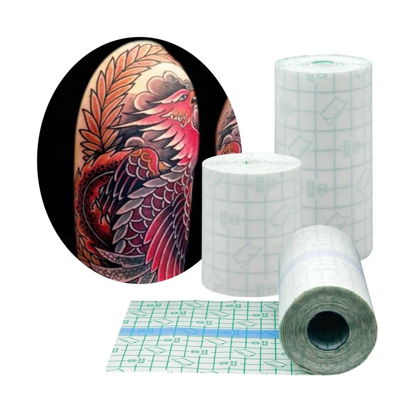 Tattoo Aftercare Waterproof Bandage Transparent Film Dressing Second Skin Healing Protective Clear Adhesive