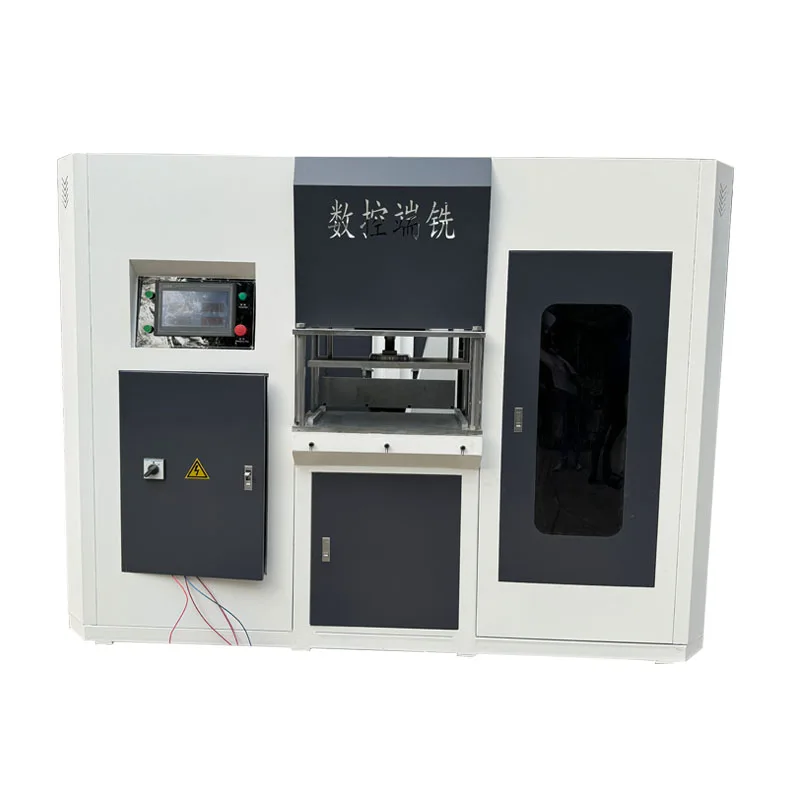 3+1 Axis Cnc Upvc Automatic Aluminum Window Profile End Milling Machine