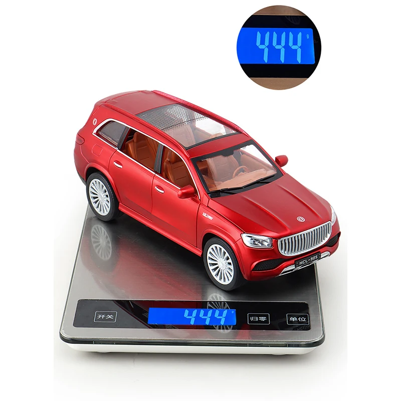 Hot Selling 1/22 Maybach Diecast Miniature Model Alloy Pull Back Car Die Cast Metal Toys Light Sound High Quality Maker