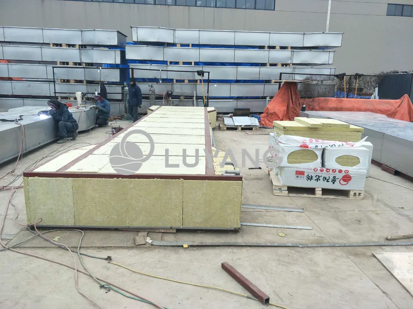  LUYANG bstwool минеральной ваты доска изоляционные