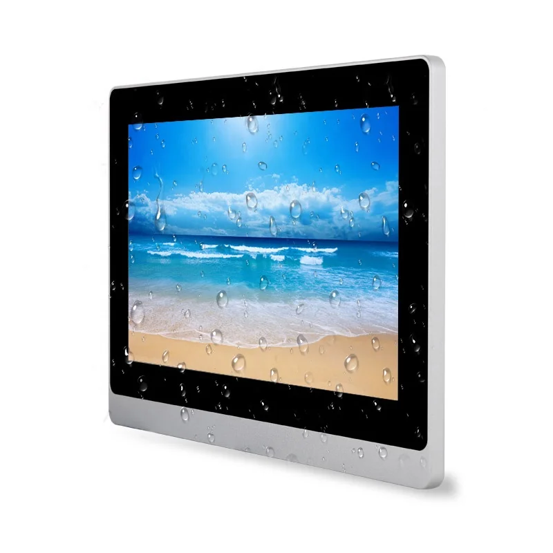 Touchthink 11.6 inch aluminum waterproof capacitive industrial dual touch screen monitor monitors