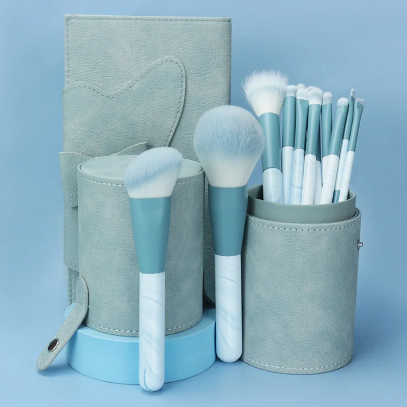 Luma 12 Pcs Low Price Good Hand Crafted Pink Rhinestone High Quality Makeup Brush Set Private Rose Makeup Brush Sett