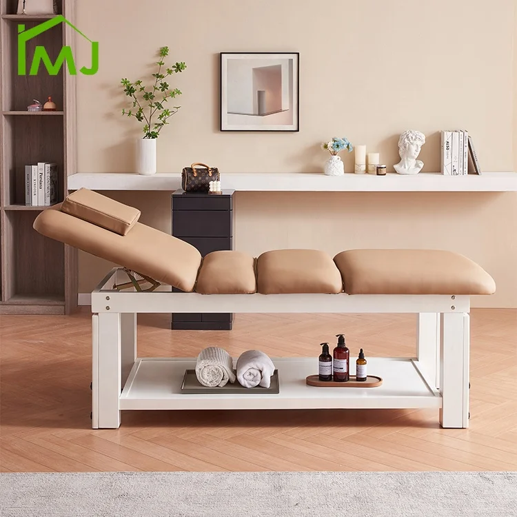 Adjustable Massage Table SPA Therapy Beauty Couch Bed Portable Leg Bending Bed