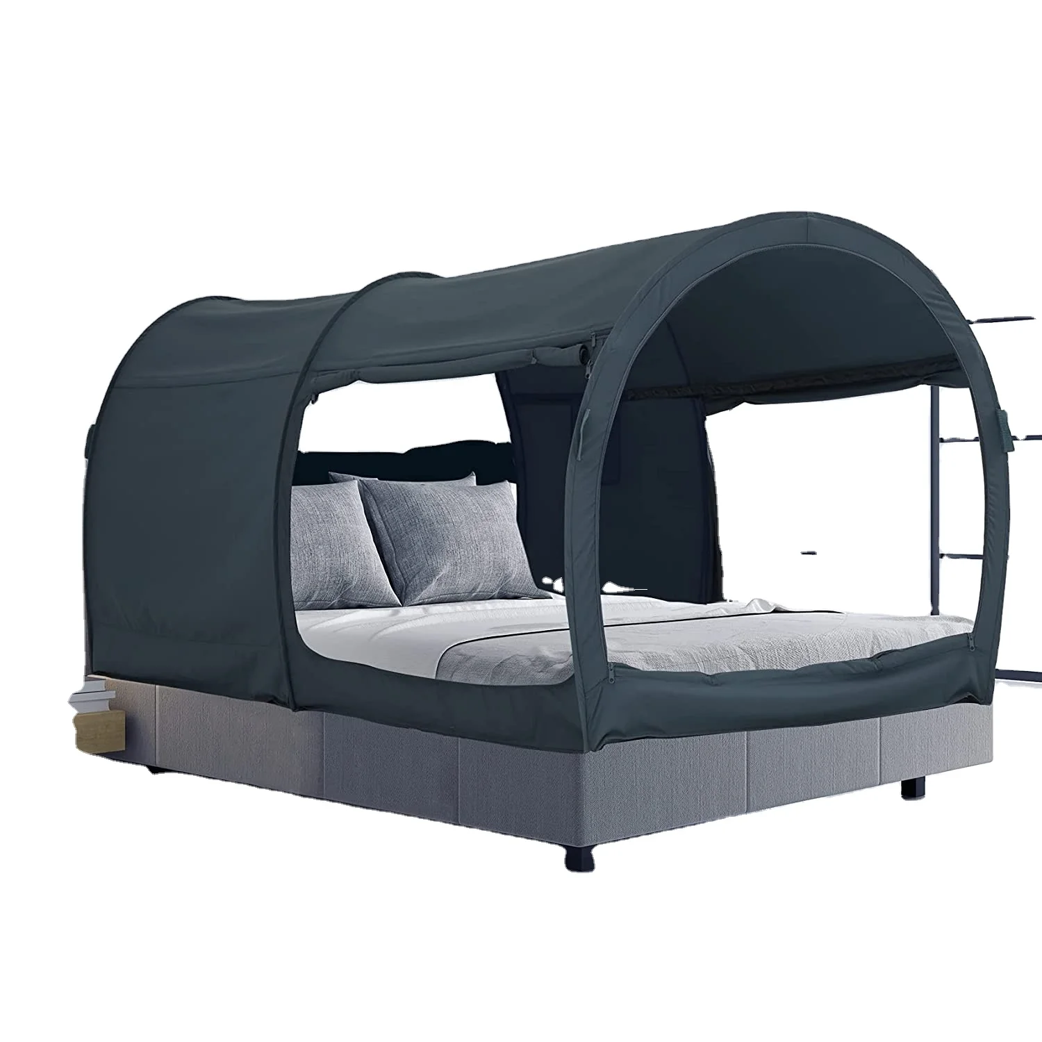 Customized Cabin Indoor Privacy Pop Up Warm Breathable Twin Size For Kids and Adult Bed Dream Tents And Bed Canopy