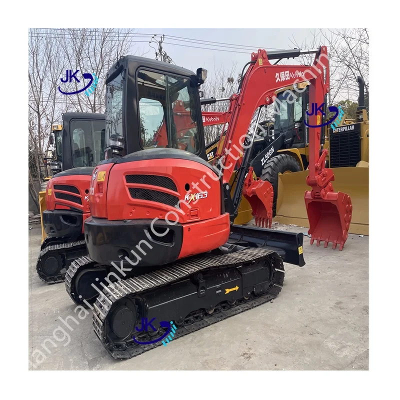 6 тонн kubota kx163 экскаватор б/у мини-экскаватор u17 u20 u30 u35 kx135 dx155 kx175