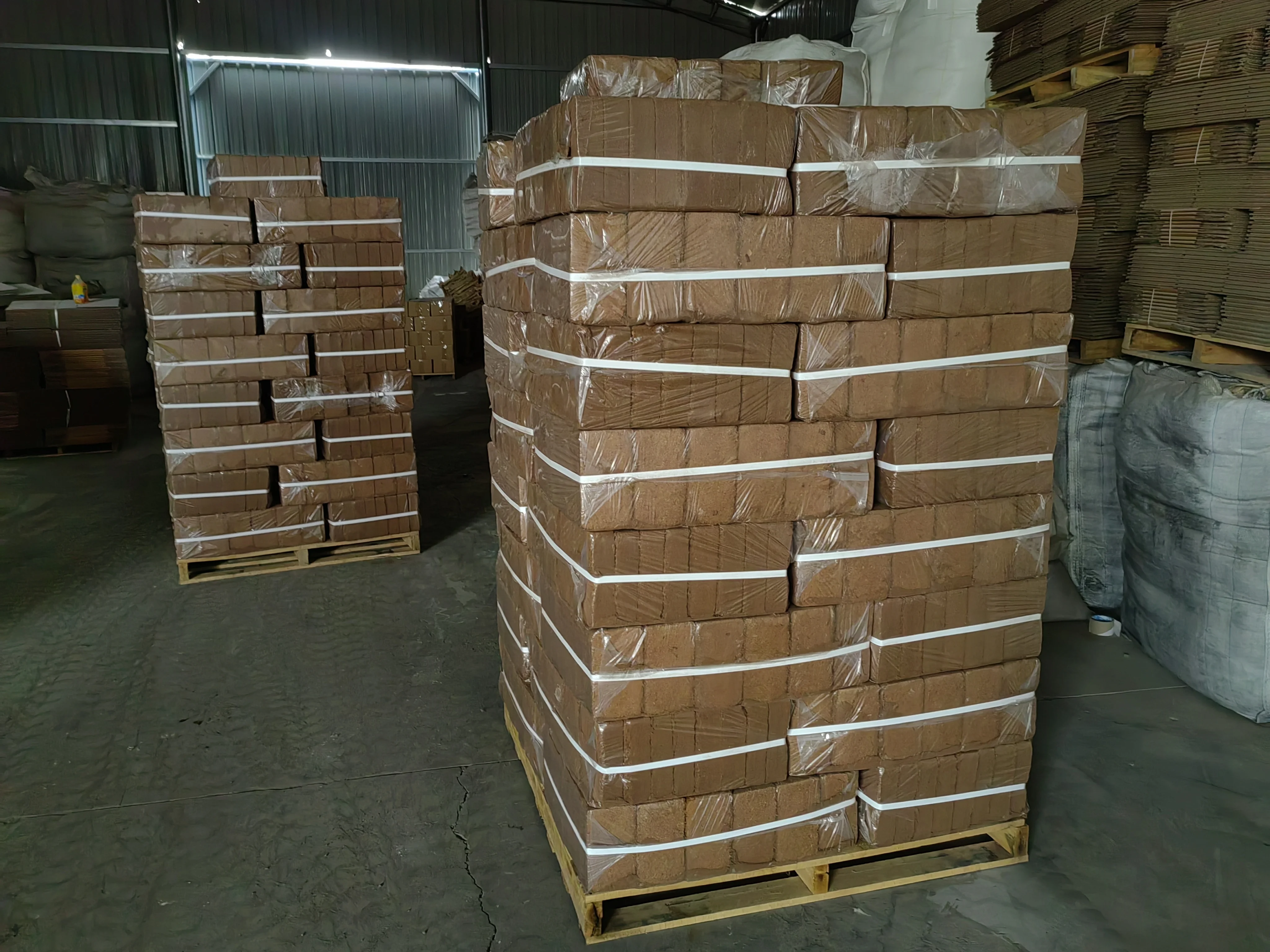 Bulk coconut bricks coir fiber powder block coconut plant planting roots soilless cultivation Wholesale price