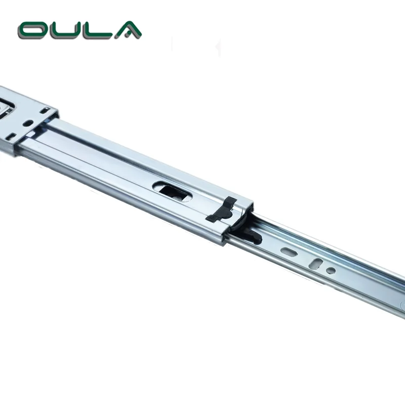 3 fold telescopic channel manufacturing machine full extension quality material telescopic sliding rail