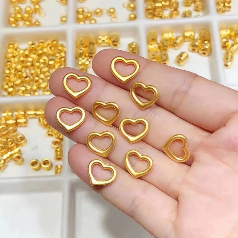  Роскошные модные однотонные 999 чистого 24K золотое ожерелье Подвески Кулоны из нержавеющей стали для женщин женские свадебные туфли на очень высоких ювелирные изделия помолвки свадьбы