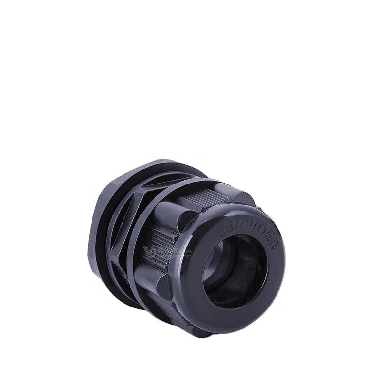 IP68 Polyamide Material Waterproof Metric PG G NPT Thread Nylon Plastic Cable Gland