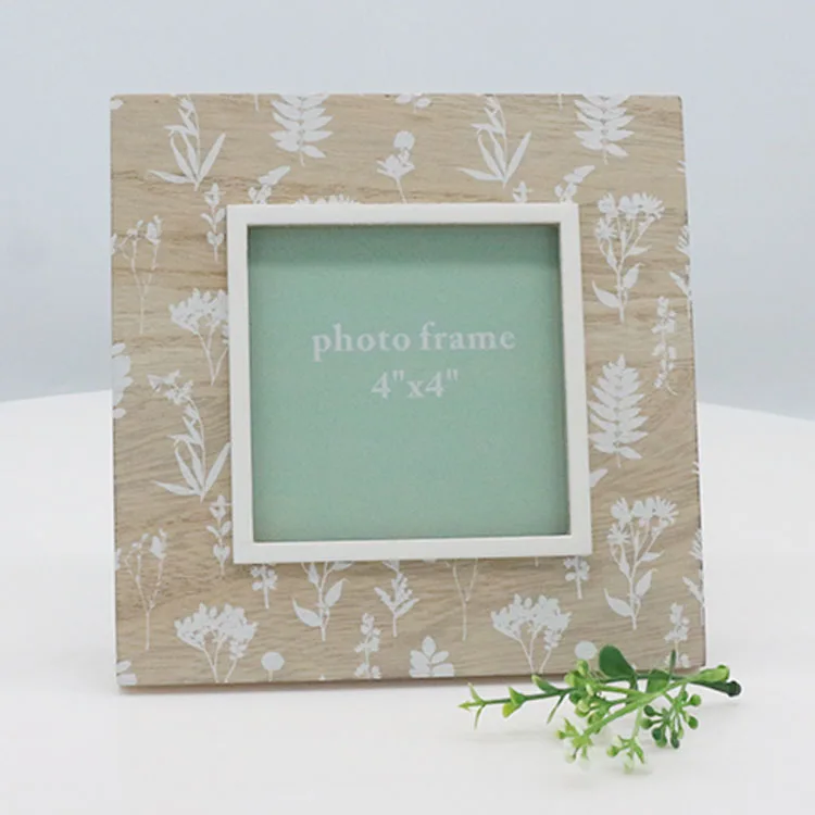 2021 Wholesale New Simple Solid Wood Customize Tabletop Home Office Decor Picture Photo Frame