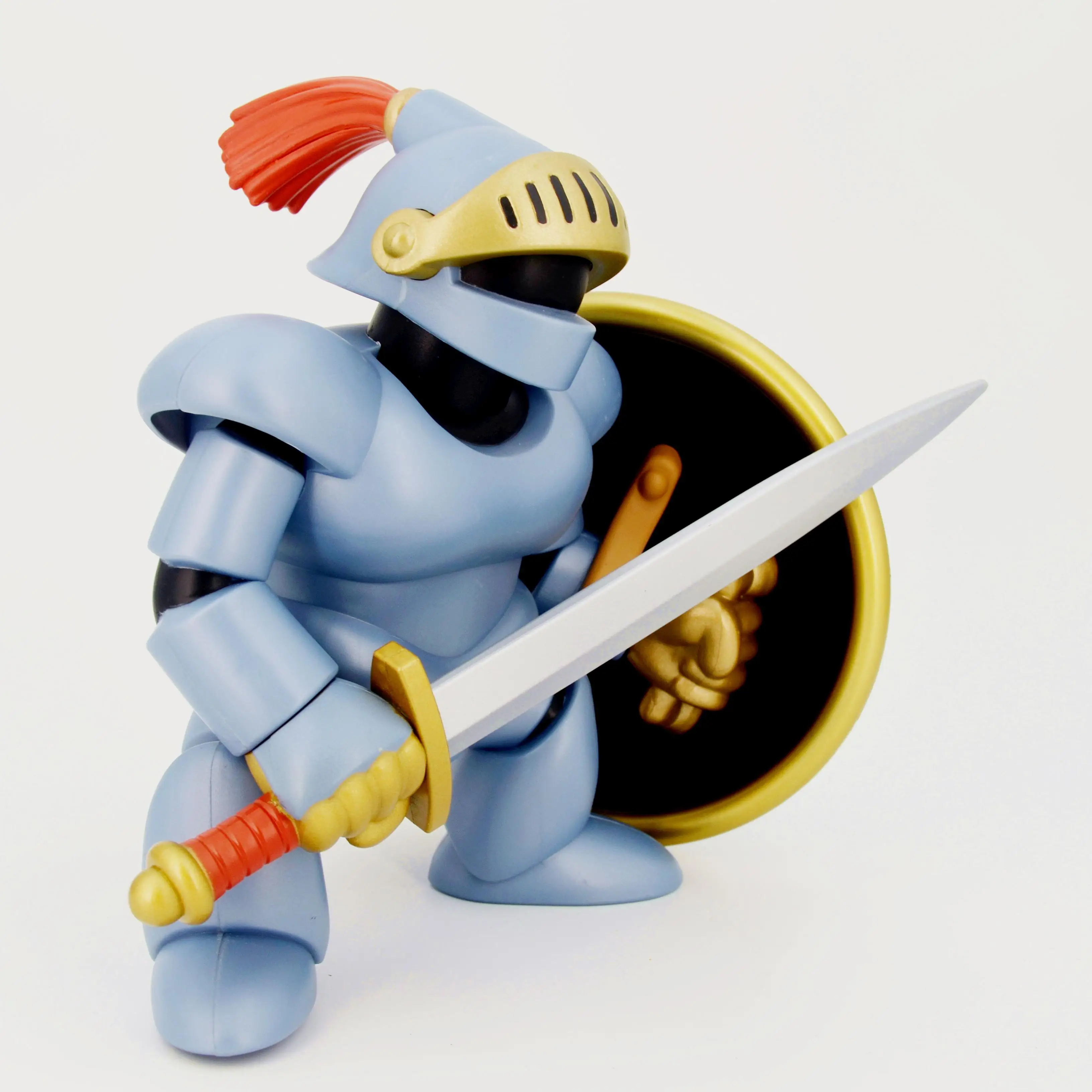 Hot selling custom 3D design art toy Soldiers model kids toys Armor wearing human model 3d drawing figure