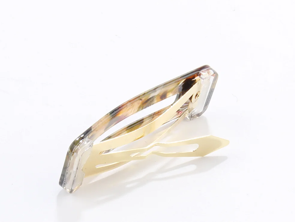 Kids Birthday Gift Korean Style Hot Sell Acetate Small Size Hair Clip Girls Fashion Boutique Best Quality Mini Snap Hair Clips