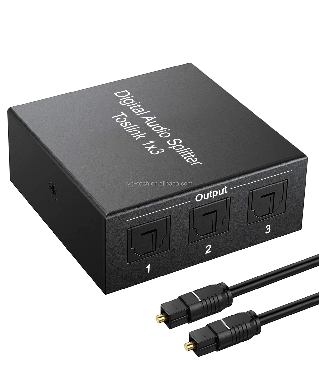 SPDIF цифровой оптический Toslink аудио сплиттер