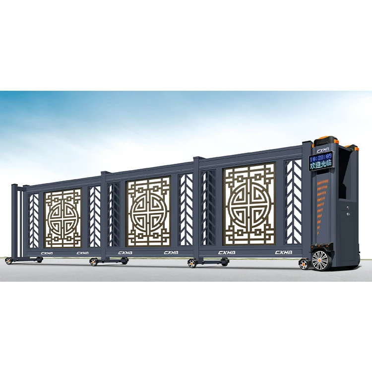 CXHA Factory Direct Sales Sliding Door Smart Sliding Gate For Courtyard Telescopic Door