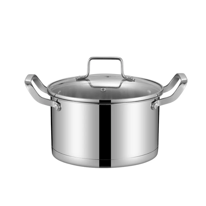 Wholesale Induction Cookware 6Pcs Cooking Pots And Pans Cookware Set Stainless Steel With Non Stick Frying Pan