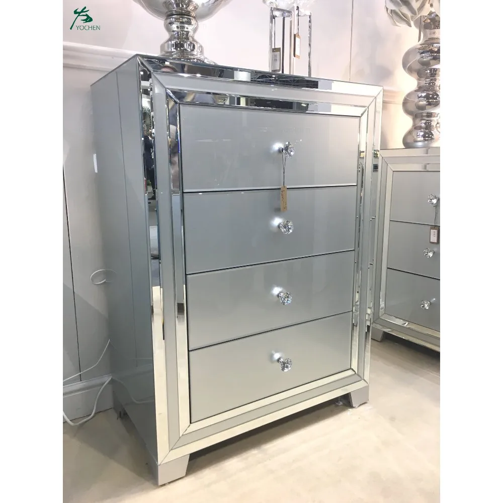 Зеркальная мебель для гостиной, Высокий Комод для мальчиков
