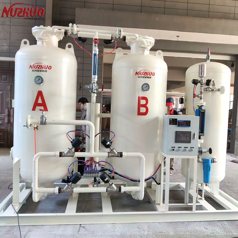 NUZHUO Supply Of Oxygen Equipment And Spare Parts PSA Oxygen Plant Oxygen Generating PSA Machine