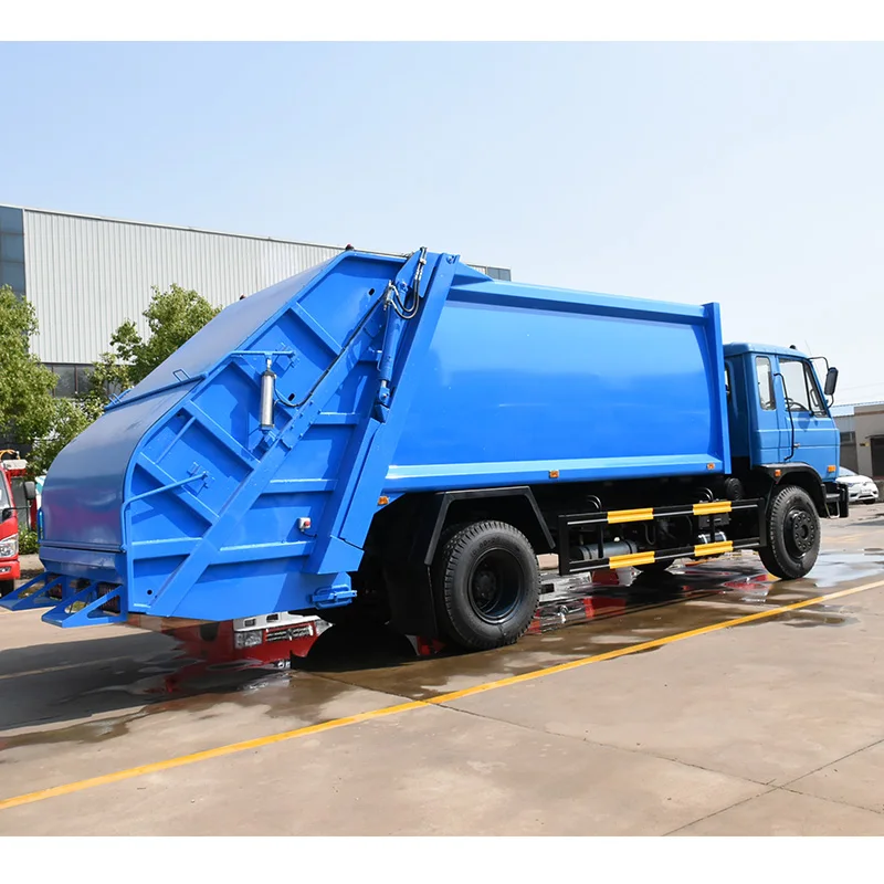 African 10ton Waste Refuse Collection Truck 6wheeels 12cbm Compactor