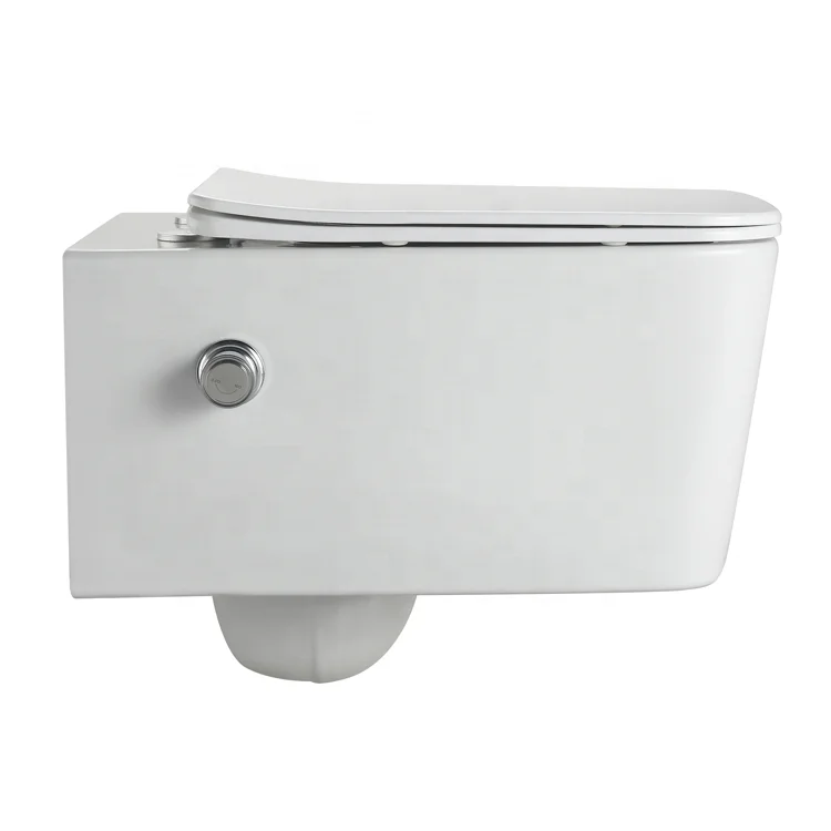 New design European CE standard wall hung toilet with bidet wall hung bidet toilet