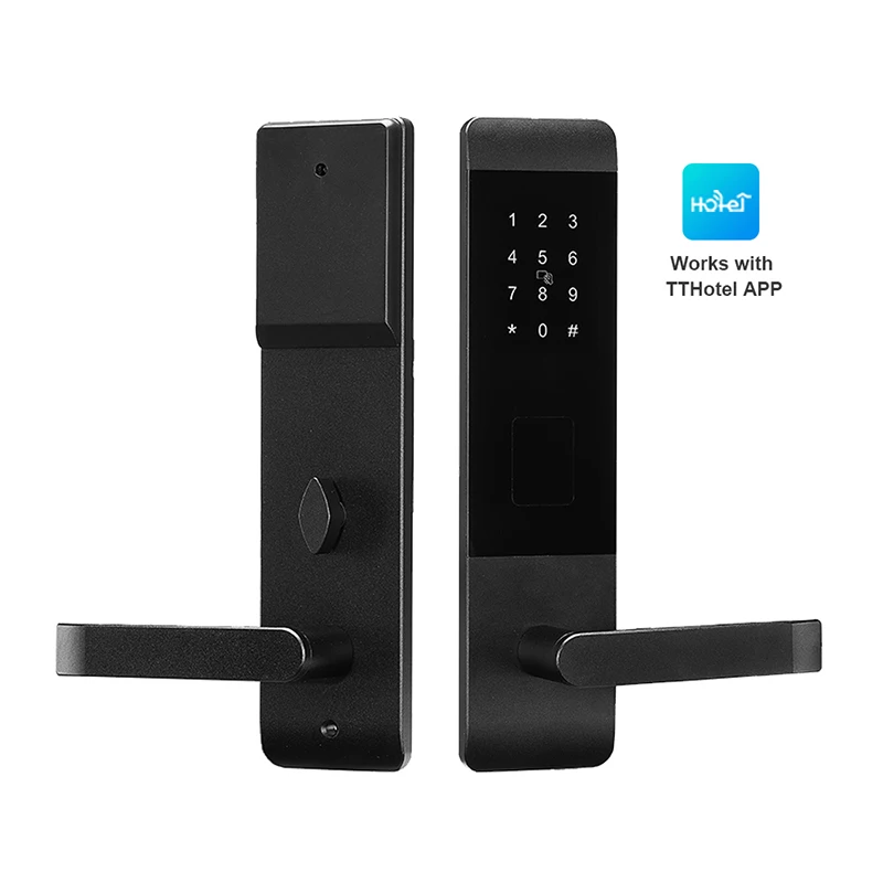 Factory Direct Sale Good Quality Smart Hotel Lock With Api Hotel Room TTHotel APP Smart Hotel Lock