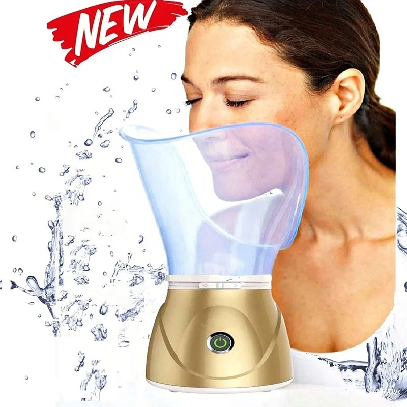 2022 Spa Home Sauna Face Sprayer Electric Facial Steamer Open Pores Extract Blackheads Skin Rejuvenate and Hydrate for Women