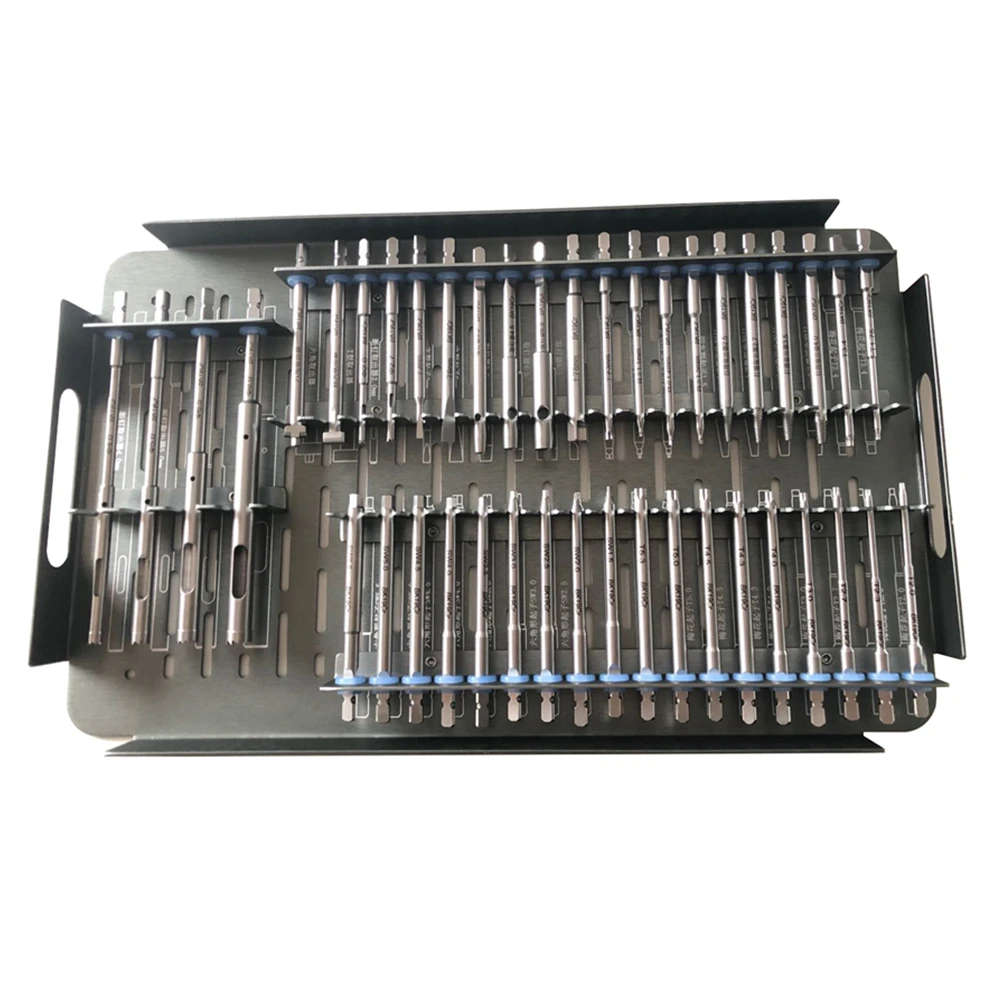 broken screw extractor,Broken Screw Removal Set B orthopaedic implant Screw removal set