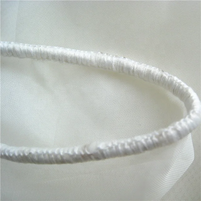 Hot selling 45gsm woven colorful light weight plain 100% polyester voile fabric for curtains