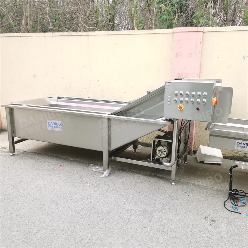 Continuous Red Bean And Mung Bean Cleaning Equipment Impurity Removal Machine For Soybean  Wheat Washer