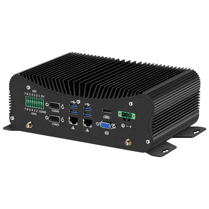 Pfsense Mini PC In-tel Core I7 10610U 2LAN 6COM LPT DB9 USB3.0 Low Power Win10 Linux Fanless Computer