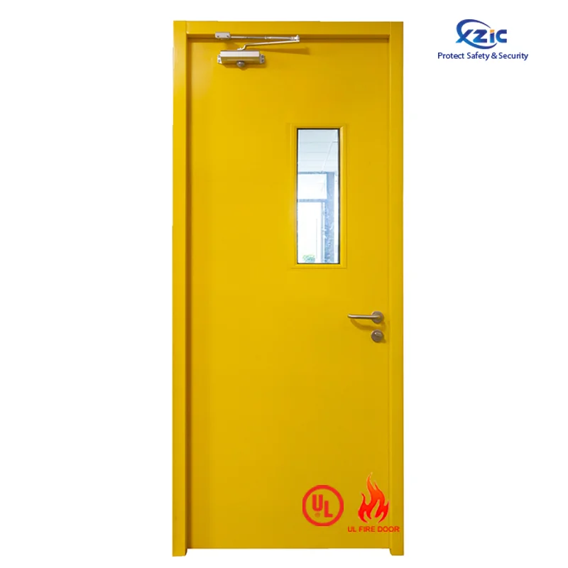 UL Listed Hollow Metal Door Hospital Fire Rated Door 20-180 Mins Fire Doors for Hospital