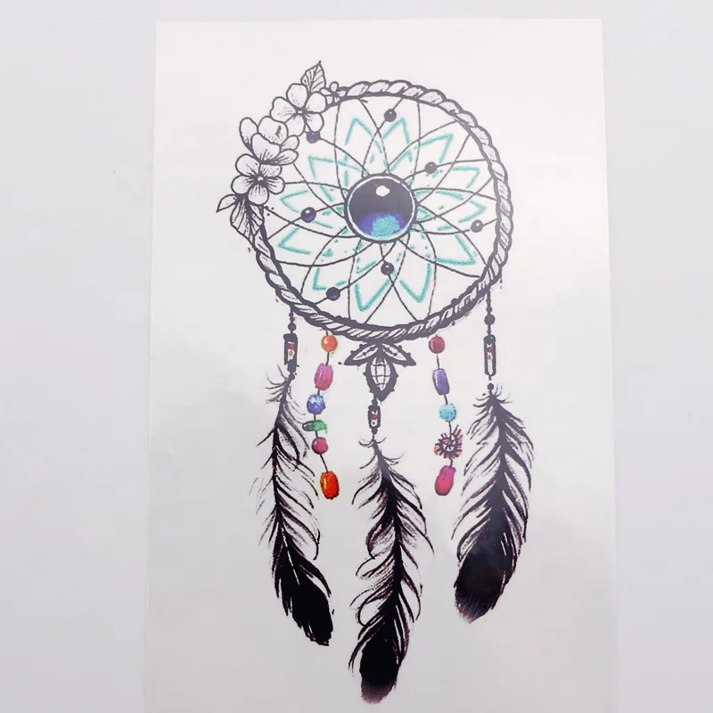 Waterless Temporary Tattoo Stick Flower tatoo for party adult kids