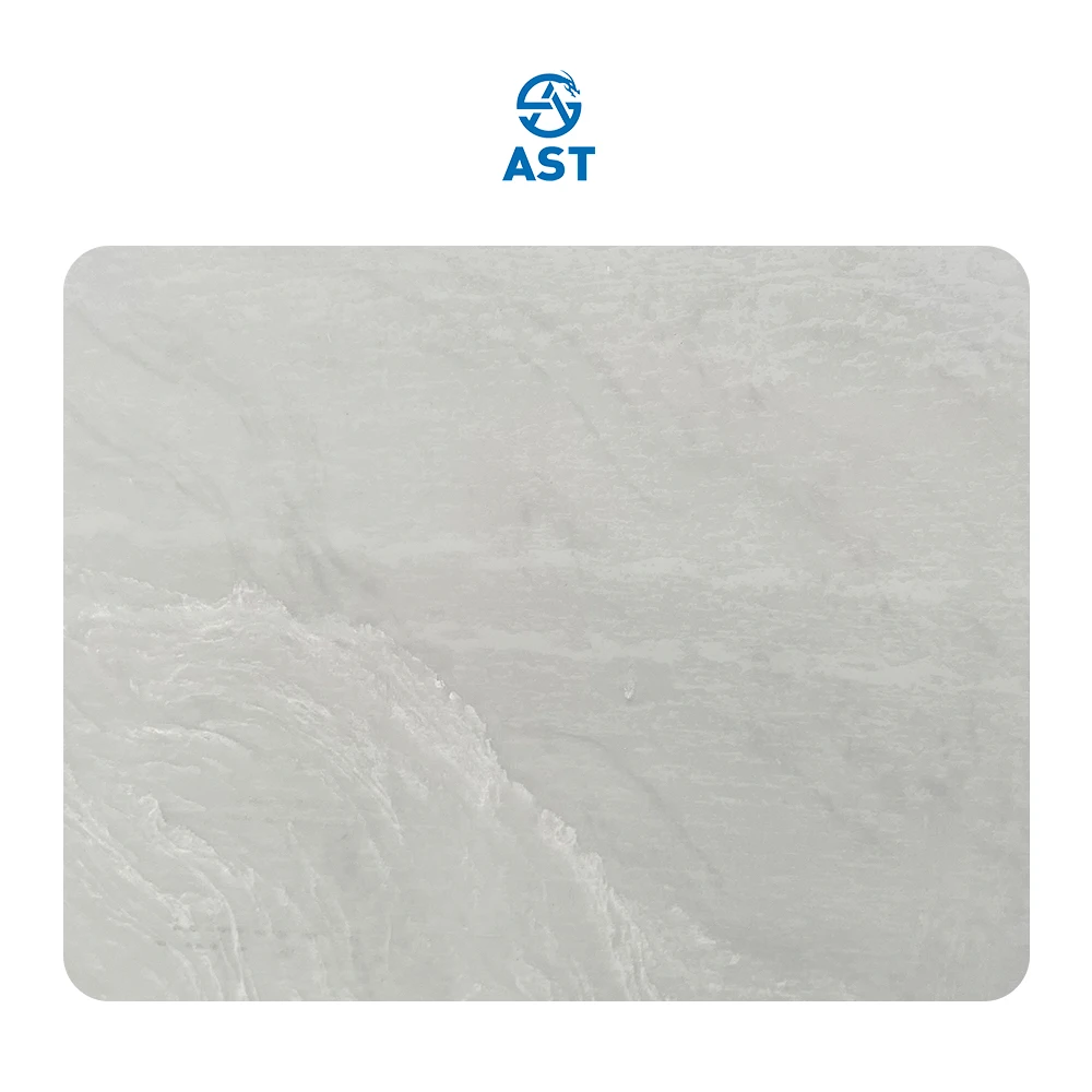 AST silicon free zero White Calacatta Quartz Slab Brazilian Quartz Slabs Background Big Stone Slabs Quartz Stone for Fabricate